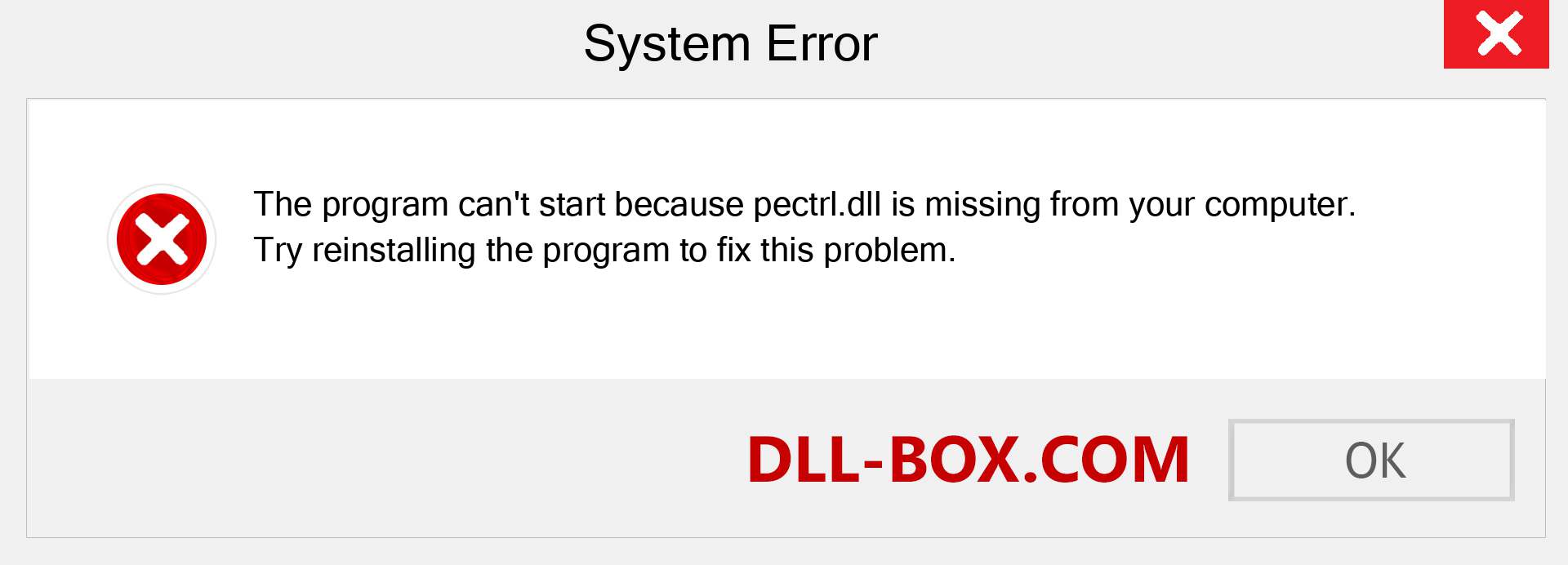  pectrl.dll file is missing?. Download for Windows 7, 8, 10 - Fix  pectrl dll Missing Error on Windows, photos, images
